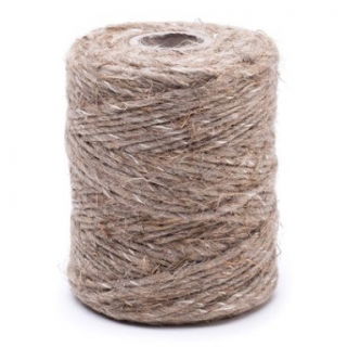 Sznurek konopny - naturalny - 250g/120m