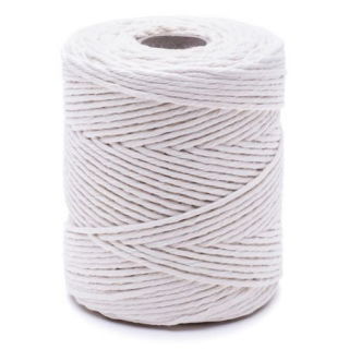 Sznur bawełniany wędliniarski - naturalny - 250g/180m