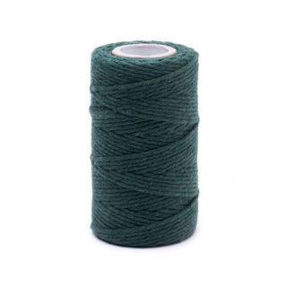 Sznurek bawełniany ogrodniczy - zielony - 100g/90m