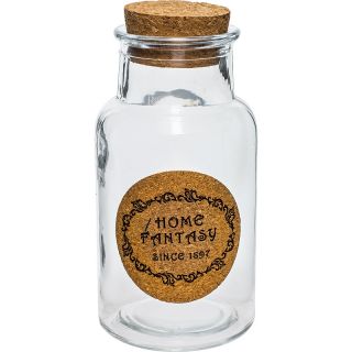 Słój domowe fantazje z korkiem naturalnym - 280 ml