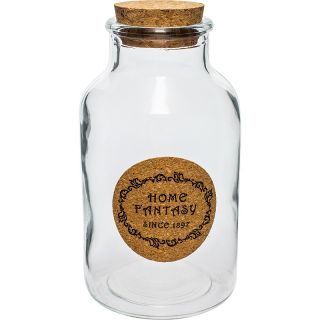 Słój domowe fantazje z korkiem naturalnym - 500 ml