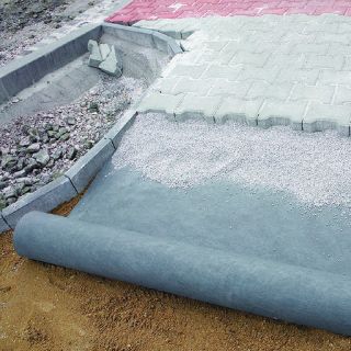 Geowłóknina szara - do ściółkowania -  1,00 x 20,00 m
