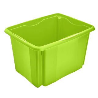Pojemnik do przechowywania - Emil i Emilia- 30 litrów - zielony