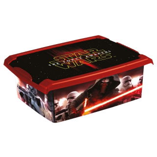 Pojemnik do przechowywania - Filip 'Star Wars' - 10 litrów - czarny