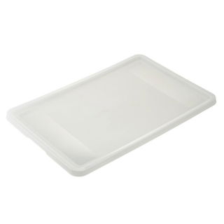 Pokrywa do pojemnika eurobox z miękkimi uchwytami - 45 + 64 l - transparentny