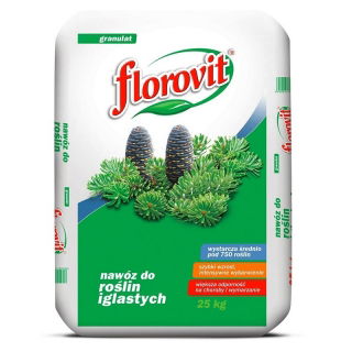 Nawóz do iglaków - zwiększa odporność na choroby i mróz - Florovit - 25 kg