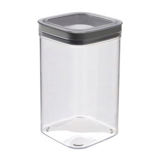 Pojemnik na artykuły sypkie - Dry Cube - 1,8 litra - szary