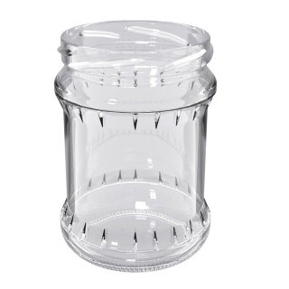 Słoje zakręcane szklane, słoiki - fi 82 - 500 ml + zakrętki białe - 8 szt.