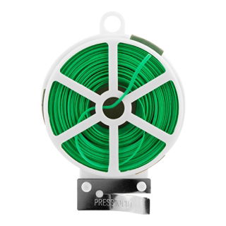Drut ogrodniczy płaski, powlekany PCV 30m x 2mm