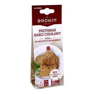 Mieszanka ziół do pasztetu - Przysmak babci Czesławy