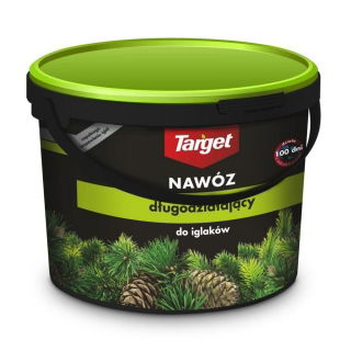 Nawóz długodziałający do iglaków - 100 dni - przeciwko brązowieniu igieł - Target - 5 kg