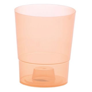 Coubi Dsto - doniczka do storczyków - 12,5 cm średnicy - pomarańczowa
