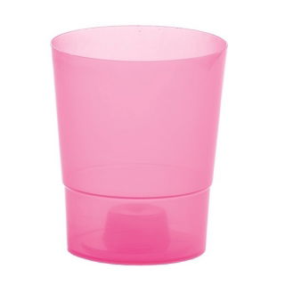Coubi Dsto - doniczka do storczyków - 12,5 cm średnicy - różowa