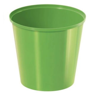 Doniczka okrągła prosta - 13 cm - oliwka