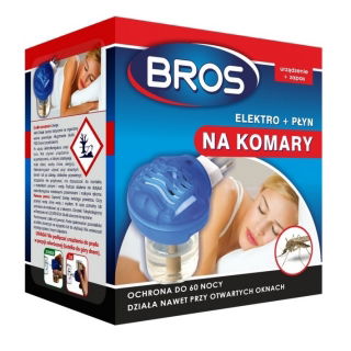 Bros Elektro na komary z płynem na 60 nocy