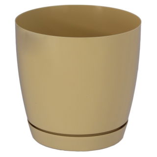 Doniczka okrągła + podstawka Toscana - 19 cm - bawarka