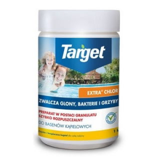 Extra Chlor - granulki do dezynfekcji wody w basenie - Target - 1 kg