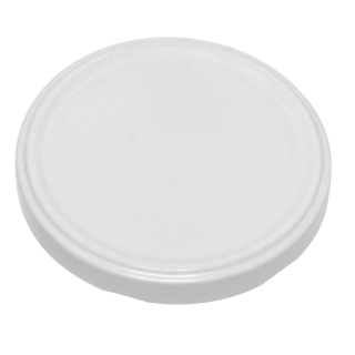 Zakrętki do słoików - białe - śr. 66 mm - 10 szt.