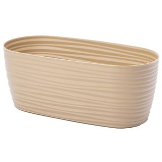 Osłonka podłużna Sahara petit - 27 x 13 cm - cafe latte