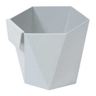 Modułowa osłonka na zioła Heca - 10,5 cm - jasnoszara