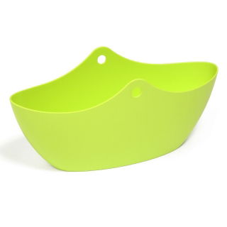 Osłonka na dwie rośliny Wena - 35 cm - limonka