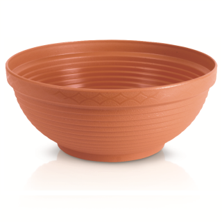 Niska doniczka Misa - średnica 20 cm - terakota