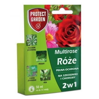 Multirose - pełna ochrona róż przed szkodnikami i chorobami - Protect Garden - 50 ml