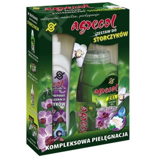 Zestaw do kompleksowej pielęgnacji storczyków - Agrecol - pomysł na prezent!