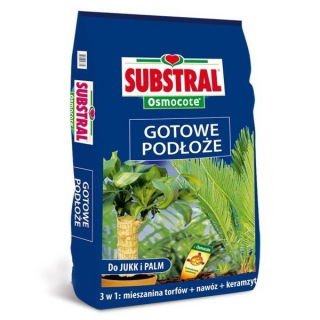 Gotowe podłoże do jukk i palm - komplet potrzebnych składników - Substral - 5 litrów