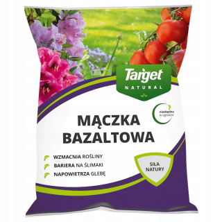 Mączka bazaltowa - ekologiczny środek poprawiający jakość gleby - Target - 8 kg