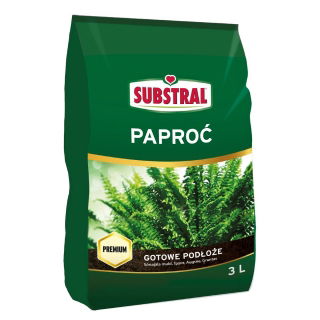 Podłoże do paproci z nawozem startowym - Substral - 3 l