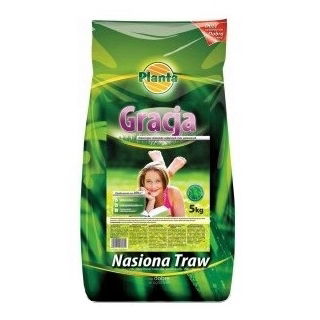 Gracja - mieszanka traw gazonowych o podwyższonych walorach estetycznych - Planta - 15 kg - na 600 m²