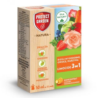 Limocide rośliny ozdobne, warzywa i owoce - naturalny środek 3 w 1 - Protect Garden (dawniej Bayer) - 50 ml