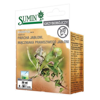 Bumper 250 EC - na choroby grzybowe - parch, mączniak, zgnilizna - Sumin - 20 ml