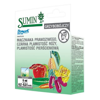 Domark 100 EC - na choroby grzybowe w ogródkach warzywnych - Sumin - 5 ml