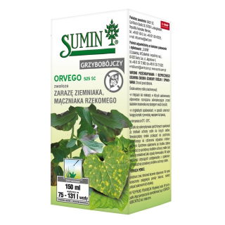 Orvego 525 SC - najlepszy na choroby grzybowe pomidorów i ogórków - Sumin - 150 ml