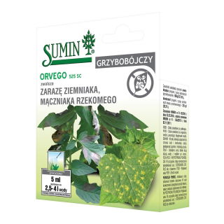 Orvego 525 SC - najlepszy na choroby grzybowe pomidorów i ogórków - Sumin - 5 ml