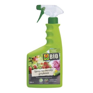 BIO spray na choroby grzybowe - do upraw ekologicznych w domu i ogrodzie - Compo - 750 ml