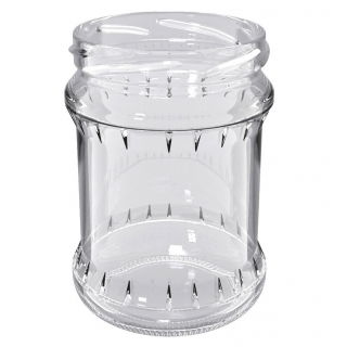 Słoiki zakręcane szklane na miód - fi 82 - 500 ml z zakrętkami "Słoiki miodu" - 32 szt.