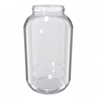 Słoiki zakręcane szklane, słoje - fi 100 - 4,25 l ze złotymi zakrętkami - 4 szt.