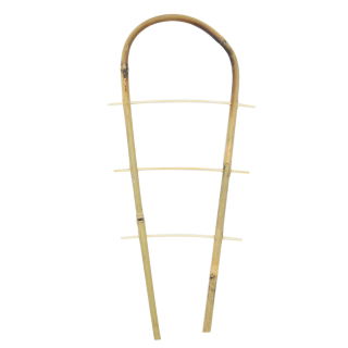 Drabinka bambusowa - idealna do kwiatów - U - 60 cm