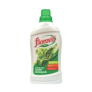Nawóz do roślin zielonych ozdobnych z liści - Florovit - 1 litr