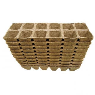 Doniczki torfowe kwadratowe 4x5 cm - 24000 sztuk