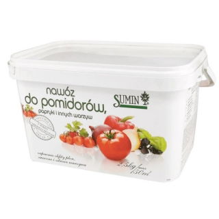 Nawóz do pomidorów, papryki i innych warzyw - Sumin - 2,5 kg