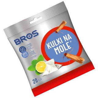 Kulki na mole o zapachu cytryny - BROS - 120 g