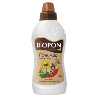 Biohumus od dżdżownic kalifornijskich - Biopon - 1 litr