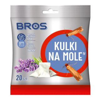 Kulki na mole o zapachu lawendy - BROS - 120 g