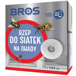 Rzep samoprzylepny do moskitier i siatek na muchy/komary - 5,6 m