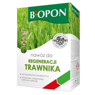 Nawóz do szybkiej regeneracji trawnika - Biopon - 3 kg