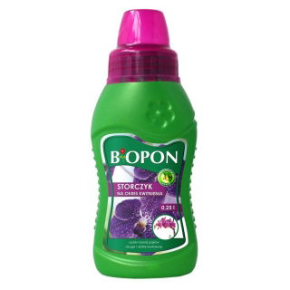 Nawóz do storczyków na okres kwitnienia - Biopon - 250 ml